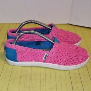 Toms pink Espadrille flats